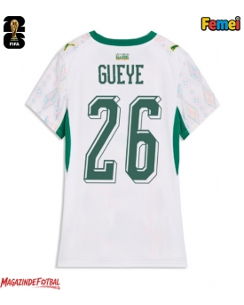 Senegal Pape Gueye #26 Echipament de Fotbal Replică Mondial 2026 Femei Acasa